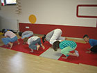 Kinder Yoga: Kranich